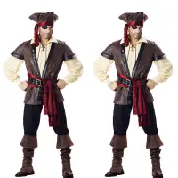 在飛比找蝦皮購物優惠-【Cosplay服飾】海盜cosplay加勒比男女海盜服 萬