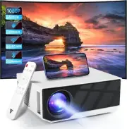 WiFi Bluetooth Portable Mini Projector 16000Lumens Full HD 1080P Movie Projector