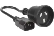 PowerShield PSIECAUS IEC to AU Power Socket [IEC-TO-FEMALE]