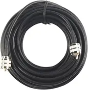 ETHZZLE Coax Cable Uhf Jumper Cable Ohm Low Loss Radio SWR Antenna Analyzer Reliable Connection Premium and Material