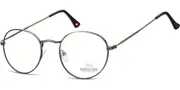 Montana Readers HMR54 HMR54 Men's Glasses Grey Size +1.00 - Private Health Rebate - Blue Light Block Available