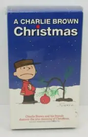 A CHARLIE BROWN CHRISTMAS (VHS) - Peanuts/Schulz - Shell Oil Cover - NEW/Sealed