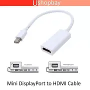 Mini Display Port to HDMI Adapter 1080p Cable For MacBook Pro Air 0.15m PC