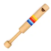 Wooden Slide Whistle Cute Design Toy Musical for Kids Toddler