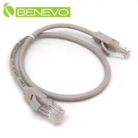 在飛比找PChome24h購物優惠-BENEVO 50cm Cat5e UTP純銅短網線/跳線