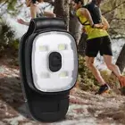Headlamp LED Clip Flashlight USB Charging Rechargeable for Night Walking Fishing