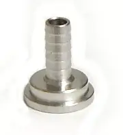 3/16 TAILPIECE - NICKLE PLATED BRASS - DRAFT BEER KEGERATOR HOSE FITTING - 526A