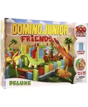 Goliath Dominos 100 Junior Friends Dino Dinosaur Preschool Toy Game Kids - NEW