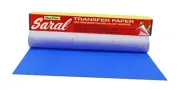 Paper Corp Wax Free Transfer Tracing Paper - Blue - 12 Inches x 12 Foot Roll