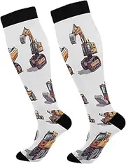 Caihoyu Women'S Compression Socks Graduated Support For Nurses, Athletic, Travel & Flight Socks