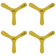 4x Duncan Indoor Short Range Boomerang Assorted Kids/Children Fun Play Toy 6y+