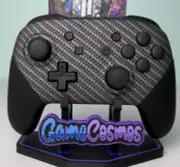 Soft Touch Carbon Fiber - Wireless Pro Controller for The Nintendo Switch Or PC