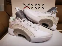 在飛比找Yahoo!奇摩拍賣優惠-NIKE JORDAN XXXV LOW  36代 白灰 低