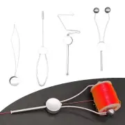 4Pcs Fly Tying Tools Kit Equipment Fly Tying Accessories Threader