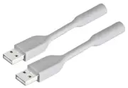 2-Pack USB Charging Charger Data Cord Cables for Jawbone UP24 Bracelet Wristband