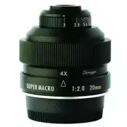 Zhongyi Mitakon 20mm f/2 4.5X Super Macro Lens for SLR Mirrorless Camera
