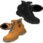 Steel Toe Boots Men Women Safety Shoes Lightweight Non-Slip Work Construction