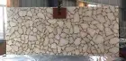White Agate Stone Tops Dining Table, Handmade Furniture, Agate Console Bar Table