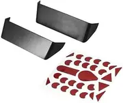 TFT Peaks Hat Sun Visor Meter Cover, for, Tracer 9 9GT Tracer9 GT Tracer9gt 2021- ABS Fog Light Lower Headlight Guards Car Dashboard Cover(TFT Peaks)
