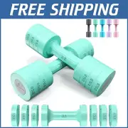 Premium 2-5 lb Adjustable Dumbbell Set with Anti-Slip Grip - Home Gym Essentials