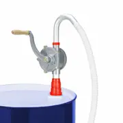 Self Dispense Hand Rotary Oil Diesel Fuel Pump Aluminium Alloy Drum Tank Barrel