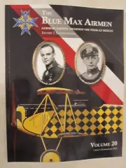 The Blue Max Airmen: German Airmen Awarded the Pour le Mérite Volume 20 Jacobs &
