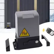 Sliding Electric Gate Opener Automatic Motor Remote Kit Heavy Duty Garage 1200KG