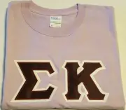SIGMA KAPPA Sorority Purple t-shirt: Size XL