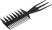 xinyee 3-In-1 Plastic Combs Detangling Hair Comb Wide Tooth Comb Anti-static Comb Hairdressing Styling Tool