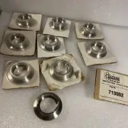 (10) MDC 713002 Kwik-Flange ISO-KF Flange NW25 1" Socket Weld K100-W NEW
