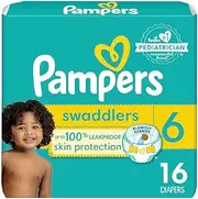 Pampers Pampers Swaddlers Diapers Size 6, 16 Count (pack Of 4)