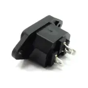 IEC320 C14 Male Power Socket with 3 Pins AC250V 10A ι! Z0R2 For Panel <с B6M8