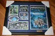 Cronulla Sharks Premiership 2016 Memorabilia frame, limited edition with COA