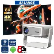 Salange 720p Android Mini Projector Portable Adjustable Projection Angle Auto Ke