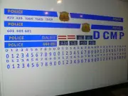 Washington DC OLD SCHOOL Police Vehicle Decals 1:43 Updated