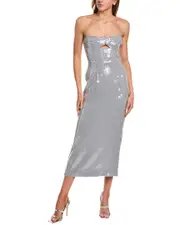 Bardot Cerise Sequin Midi Dress