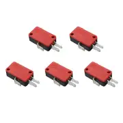 10Pack Red New 3 Pin Microswitch Push Button For Arcade Mame Jamma Games G