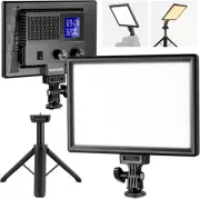 NEEWER 9" LED Video Light Panel, Dimmable DSLR Camera Soft Light with Mini Tr...