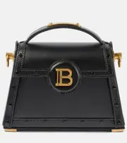 [Balmain] Balmain B-Buzz Dynasty Small leather shoulder bag One size black