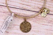 NEW NWT Alex and Ani Because I Love You Grandmother Gold Bracelet