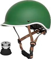 Open Face Motorcbike Helmet Retro Half Helmet Moped Scooter Adult Helmet for Men Women ECE Approved