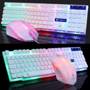 GTX300 RGB Desktop Gaming Keyboard And Mouse Set Wired Mechanical LED Backlight