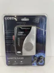 Coby CRV-21 Cassette Recorder/Player with Built-in Microphone and Speaker (C1)