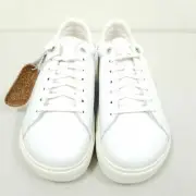 Birkenstock New w/ Box Bend Low White Natural Leather Narrow - Select Size