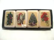 Alda's Forever Soaps, 4 Christmas Designs (New)