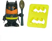 Paladone Batman Breakfast Set with Egg Cup, Topper, Spoon, Toast Cutter, Officially Licensed DC Comics Product, Multi-Colour, 6 x 20 x 14 cm