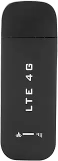 4G LTE USB Modem, Pocket Wireless USB Network Adapter WiFi Router Network Hotspot Support 100Mbps 802.11b / G/N WiFi Standard & 32GB Memory Card for PC Desktop Laptop