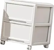 Storage Drawers with Wheels Drawer Storage Organizer for Clothes Drawer Type Storage Cabinet for Bedroom Living Room Bedside