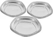 NAMOARLY Pcs Model Painting Palette Hand-Painted Models Pigment Mixing Plate Metal Mixing Tray for Artists