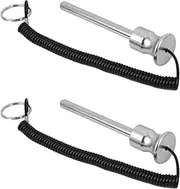 2X Fitness Gym Weight Stack Selector Aluminum Magnetic Weight Stack Pin Strength Training Equipment Silver